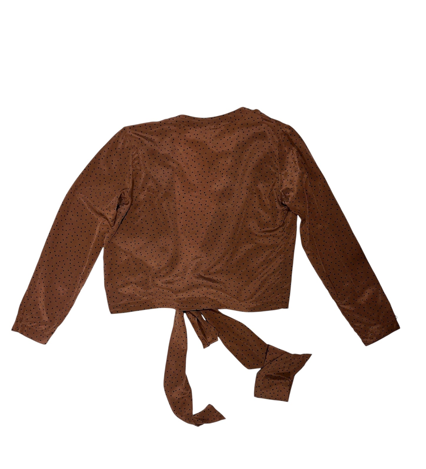 Silk Polka Dot Blouse