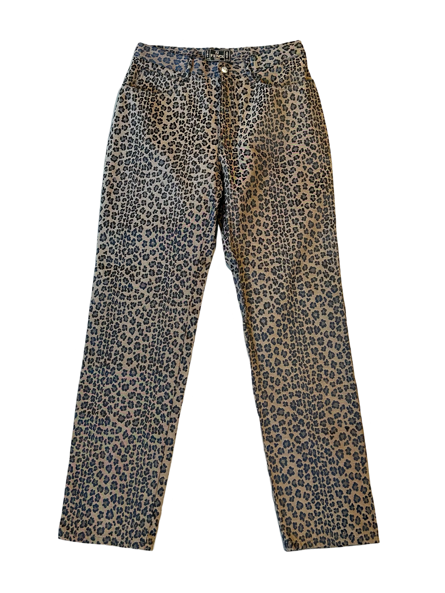 Monogram Cheetah Trousers