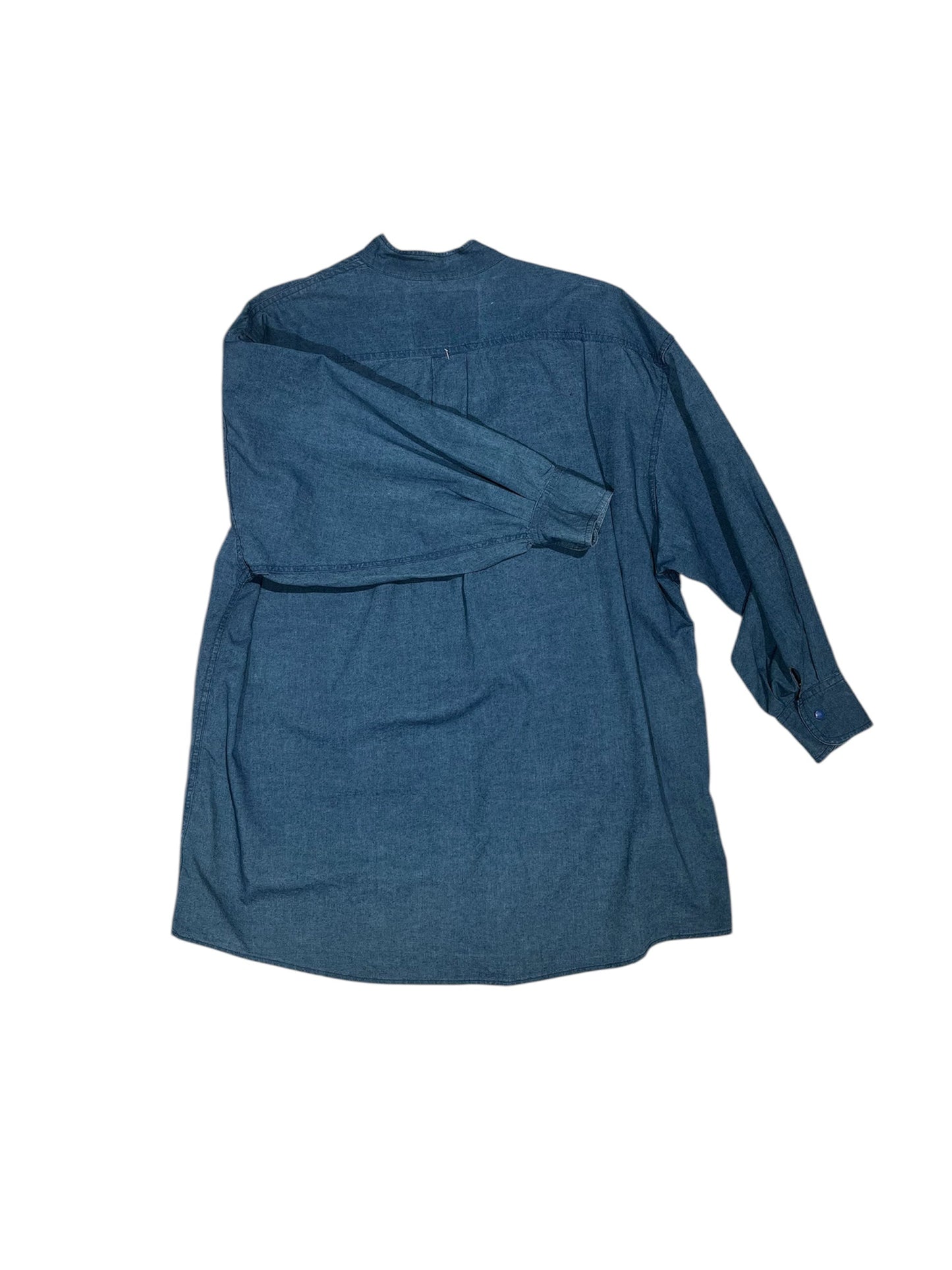 Collared Denim Shirt