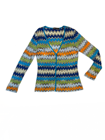 Sport Zigzag Cardigan