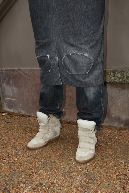 Denim Pinafore Dress