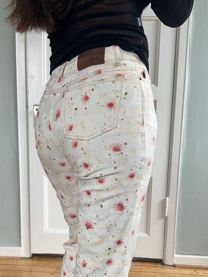 Flowerprint Jeans