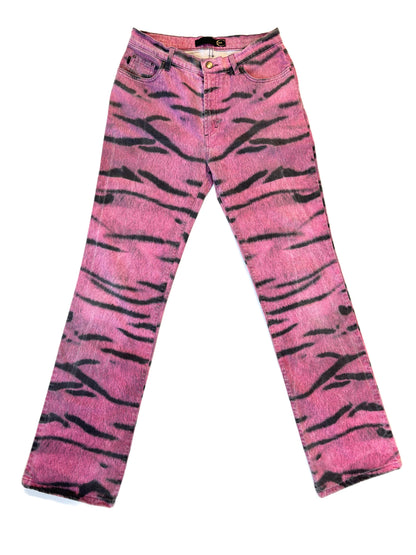 Pink Zebra Jeans