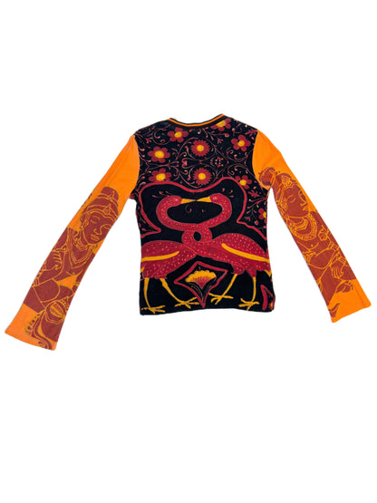 Graphic Long Sleeve Top