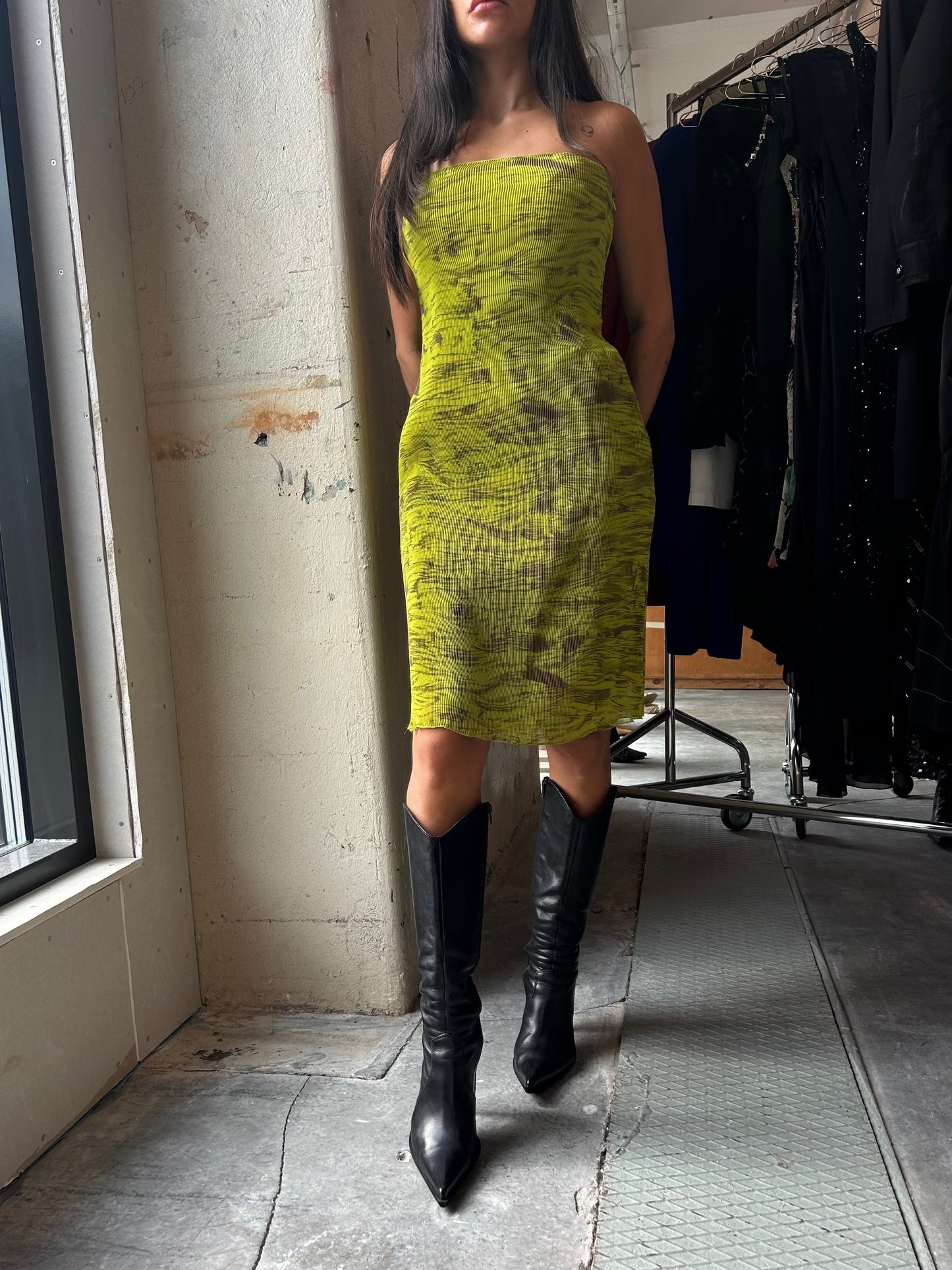 Corset Tube Silk Dress