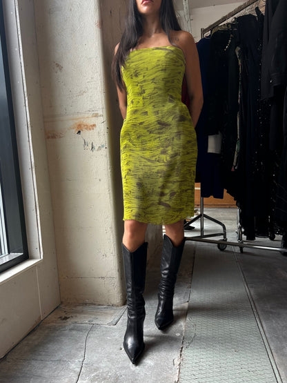 Corset Tube Silk Dress