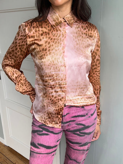 Angels 2002 Leopard Blouse