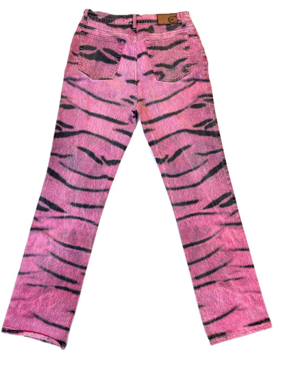 Pink Zebra Jeans