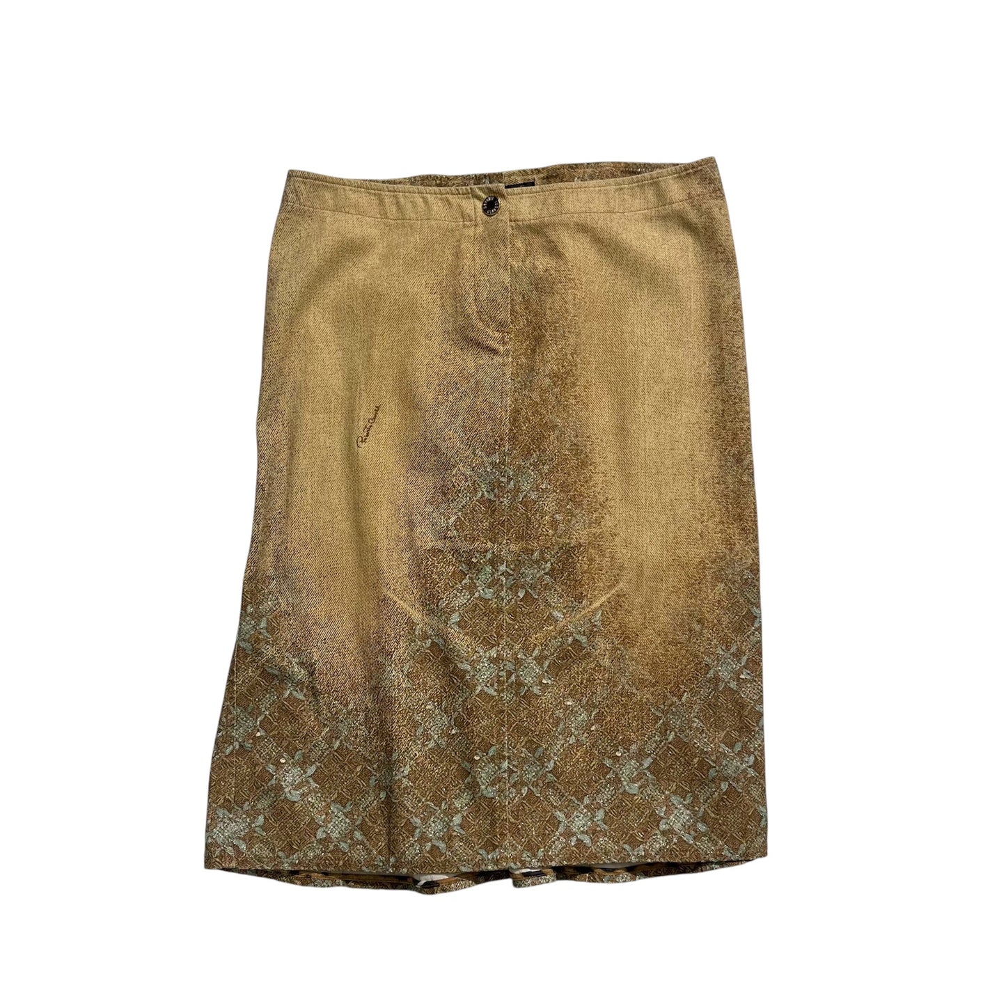 Golden Midi Skirt